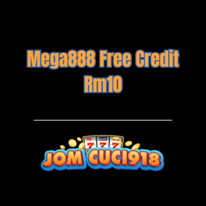 Mega888 Free Credit Rm10 - Logo - jomcuci918m