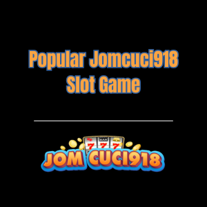 Popular Jomcuci918 Slot Game - Logo - jomcuci918m
